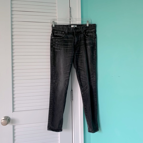 Moussy Denim - Moussy Off-Black Distressed Jeans